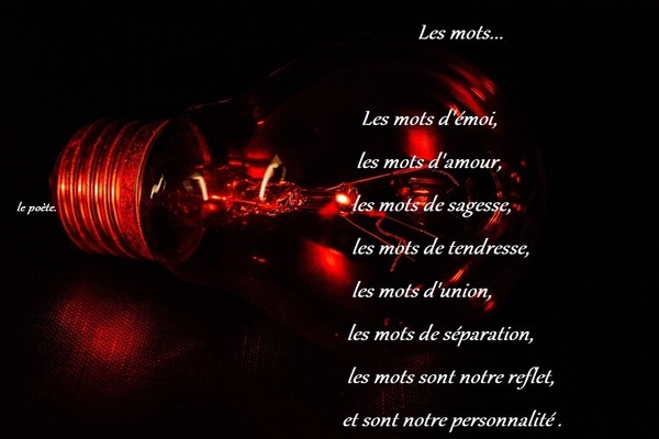 Les mots ...