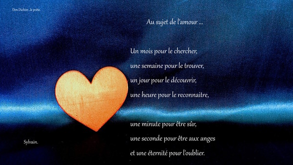 Je t'aime ...